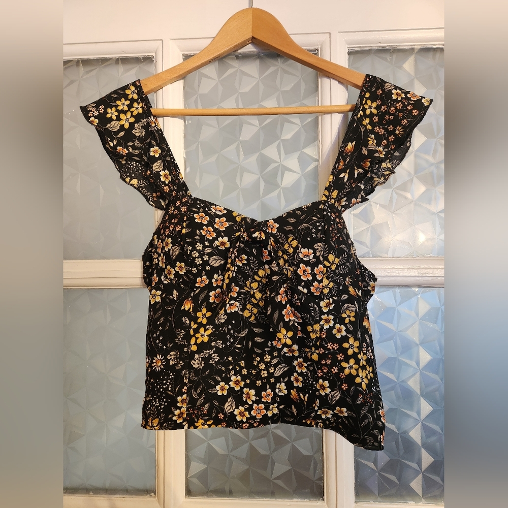 Floral Crop Top